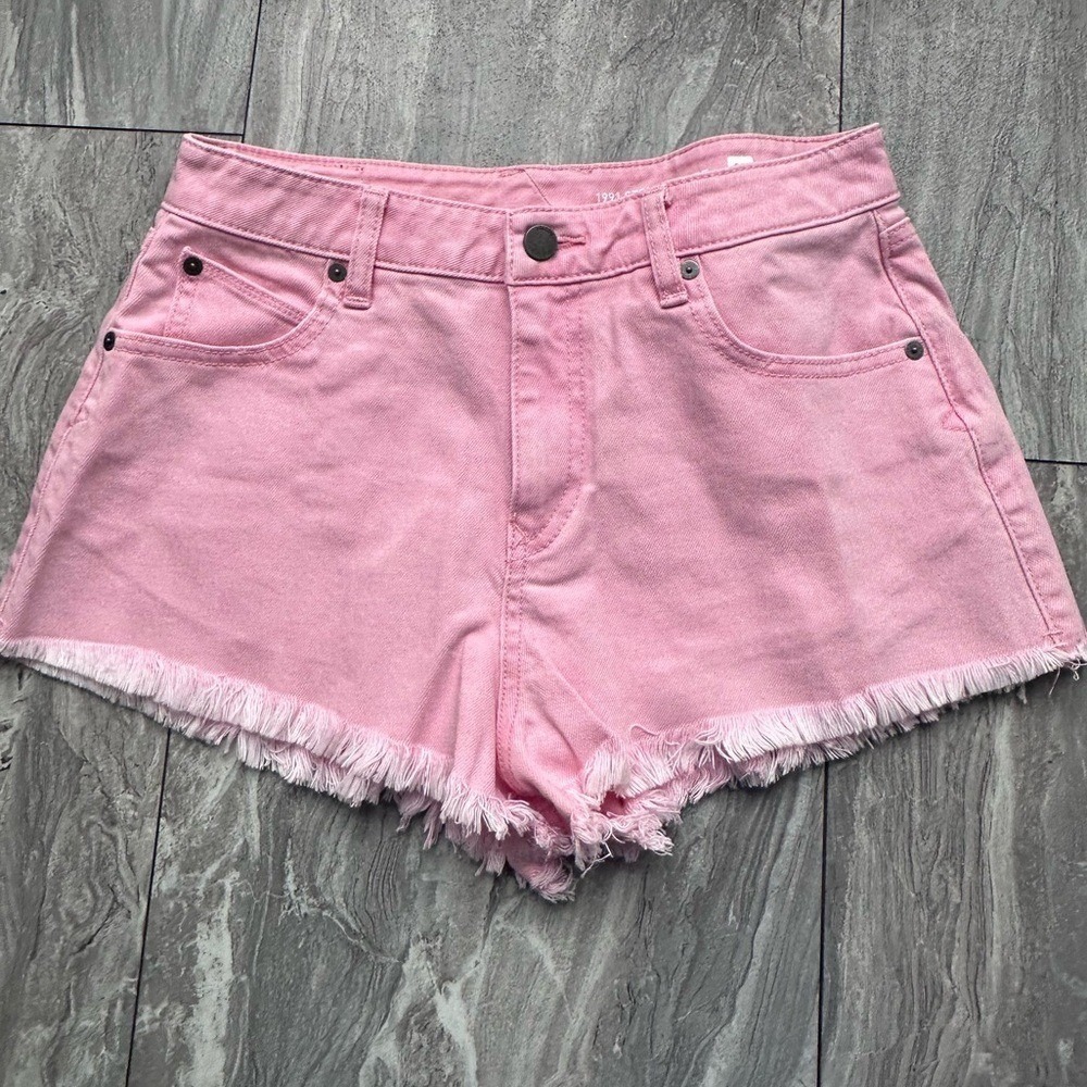 1991 WOMENS STONED SHORT - GUAVA Size 27 0042